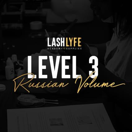 Register for LashLYFE Level 3: Russian Volume Eyelash for Advanced Stylist Register for LashLYFE Level 3: Russian Volume Eyelash for Advanced Stylist
