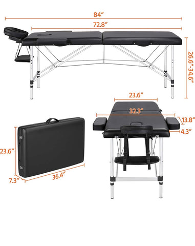 Portable Massage Bed | Foldable Massage Bed | LashLYFE Academy Portable Massage Bed | Foldable Massage Bed | LashLYFE Academy