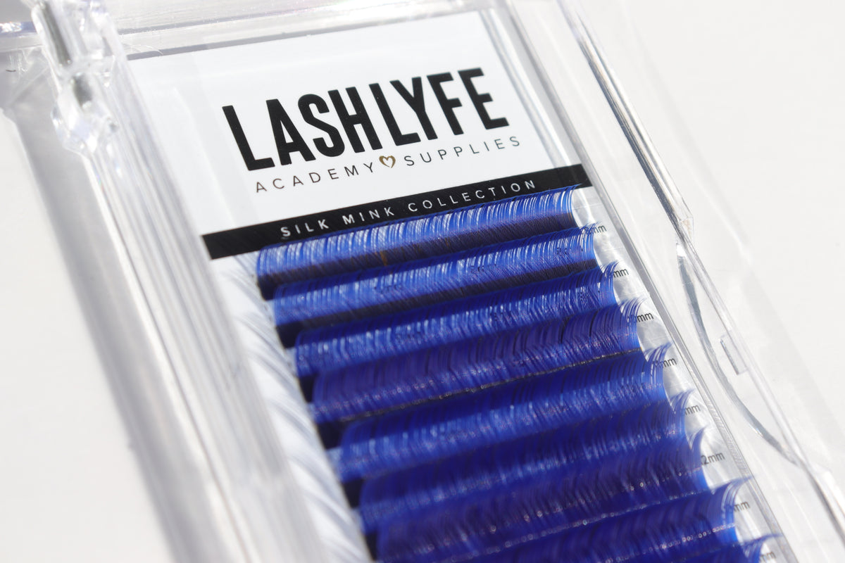 Blue Eyelash Extensions | Eyelash Extensions | LashLYFE Academy